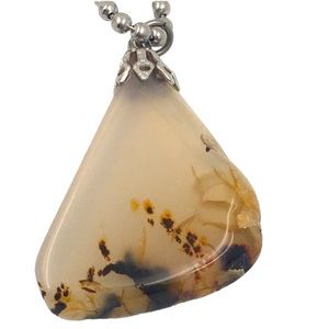 Natural Stone Pendant Necklace